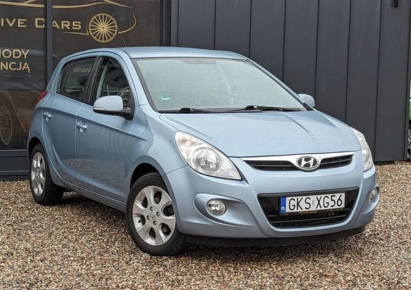 Hyundai i20 cena 16500 przebieg: 218280, rok produkcji 2012 z Stepnica małe 154